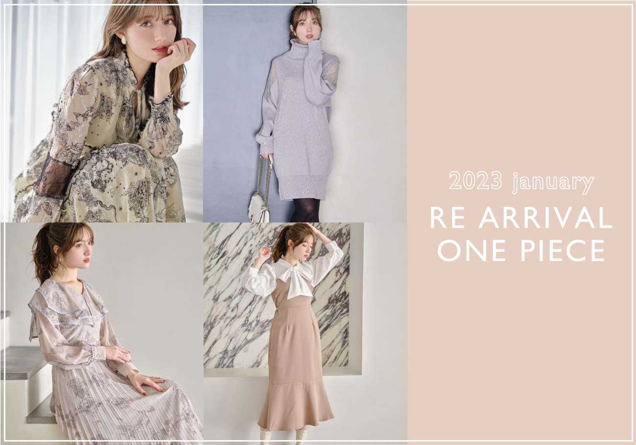 tocco closet 2023 january RE ARRIVAL ONE PIECE